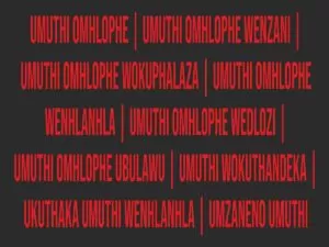 Umuthi Omhlophe - 0838962951